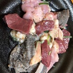 スタミナ苑 - ミックスホルモン塩