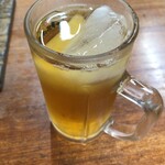 スタミナ苑 - ウーロン茶