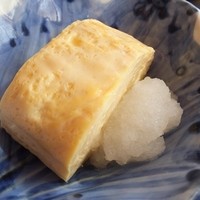 京料理 入舟 - ふっくらダシを含んだだし巻き玉子。