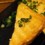 卓 - 焼き厚揚げその２