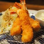 卓 - エビフライその２