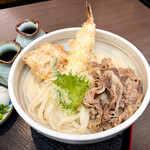 手打ちうどん 大蔵 - まかないぶっかけ冷大