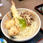 手打ちうどん 大蔵 - まかないぶかっかけ温小