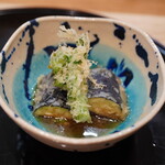 天ぷら 正心庵 - 菜の花　茄子