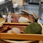 天ぷら 正心庵 - 本日の食材