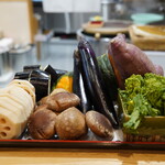 天ぷら 正心庵 - 本日の食材