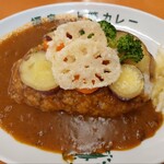 得正・上等カレー - 冬野菜カレー1000円