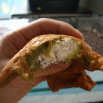 Usukawataiyakikokoraku - 冷やしたい焼きの抹茶味。中身は抹茶餡+ホイップクリーム