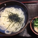 手打ちうどん 蔵 - 釜あげうどん