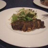 赤坂 四川飯店 - 季節魚の姿蒸し（子持ちアユ）