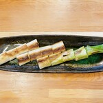 海鮮居酒屋 酒組 - 季節のネギ一本焼き