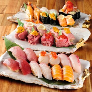 All-you-can-eat meat Sushi & Seafood Sushi
