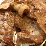 くるまやラーメン 西船橋店 - 生姜焼きUP