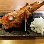 Sakanaya Chikara - 鮮魚一本焼き（キンキ）
