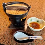 魚々屋 - 料理写真:この時期、セットの豆腐サラダを無料で湯豆腐に変更できます(ﾉ◕ヮ◕)ﾉ*.✧