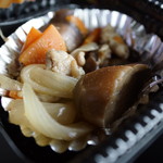 不二仕出し店 - なすと豚肉の炒め煮