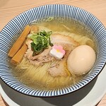 鯛塩そば 灯花 - 鯛塩らぁ麺玉子