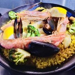 女神のなおりあひ＆小っちゃな猫カフェ アフロディーテ - 海の幸のパエリア