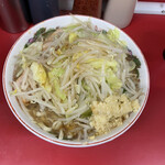 ラーメン二郎 - ラーメン豚マシ（ニンニクマシマシ、ヤサイ、カラメ）