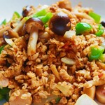 Cow tongue fried rice