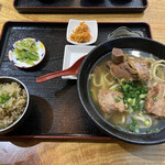 天龍 - ソーキそば定食