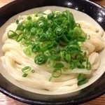 うどん 丸香 - 【11回目】釜ぬき・中盛(450円)