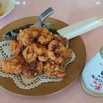 笠間カントリークラブ - タコ唐揚げ