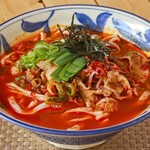 うどんde九州ダイニング 昌屋 - 麻辣肉うどん