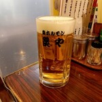 炭や - 生ビール 570円