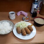 多け乃 - カキフライ定食