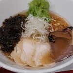 みなとや - いつもの牛骨醤油ラーメン