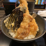 蕎麦Diningすが - ランチ穴子天丼