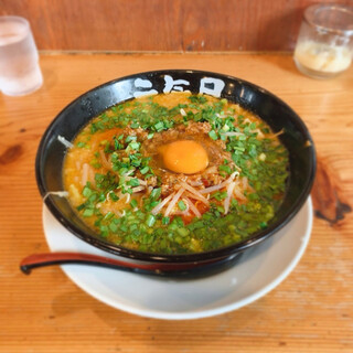 大舘元気　 らぁめん元氣屋大館店にて淡麗煮干し中華そば＆海老チャーハンを