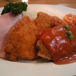 洋食フタバ - Ｃランチ　1050円