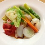 フォレスト工房・チキチキ - 本日の野菜 魚介入り