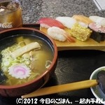 すし道楽  塩沢本店 - ラーメンセット