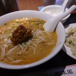 Bimikaku - 担々麺 半チャーハン