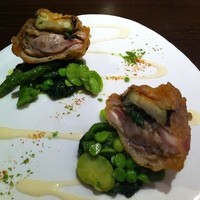 ルカンケ - 大アサリと茄子のフリット