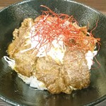 Taiga Kare - ジンギスカン丼 アップ
