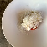 Uetro - マッシュルームサラダ　マキシマム濃い卵　ペコリーノ