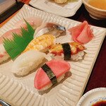 鮨市 - お昼のにぎり