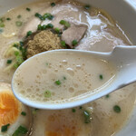 Junwa - 魚介豚骨ラーメン スープ