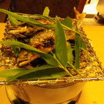 桜田 - 稚鮎　笹焼き