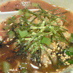 麺や偶 - 最後は茶漬け風に。