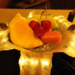 桜田 - デザート　マンゴー（宮崎）　さくらんぼ（佐藤錦）　すいか　メロン