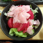 吉祥寺 じゅん粋 - トマトとガリのサラダ