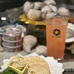 立川CLAMS - あさり佃煮のクリームチーズ 660円。