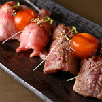 skirt steak sashimi or nigiri