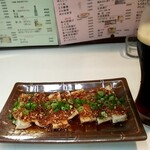 焼鳥倉沢屋 - 腸もとキムチも、美味しいですよ。