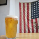 BURGER PARK - ビール&ポテトセットのビール